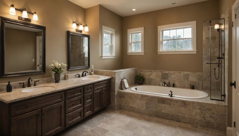 Spacious Master Bathroom
